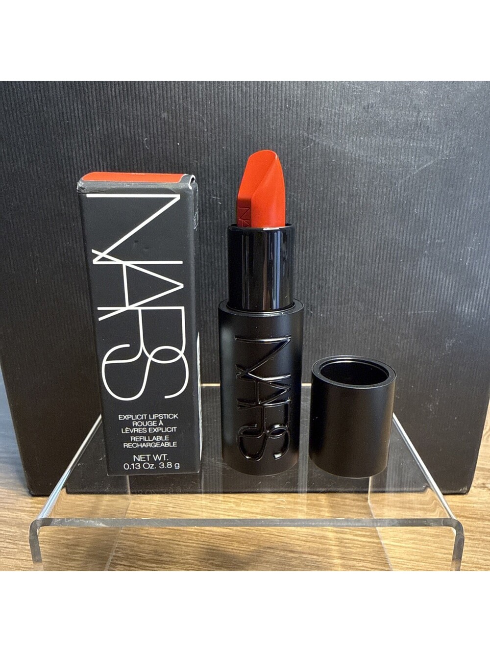 Nars Explicit Lipstick Refillable 863 UNAUTHORIZED - Full Size 0.13 Oz. / 3.8 g